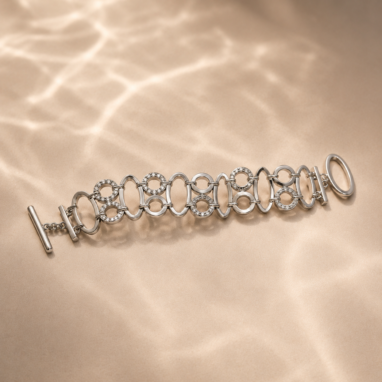 Cascade CZ Bracelet