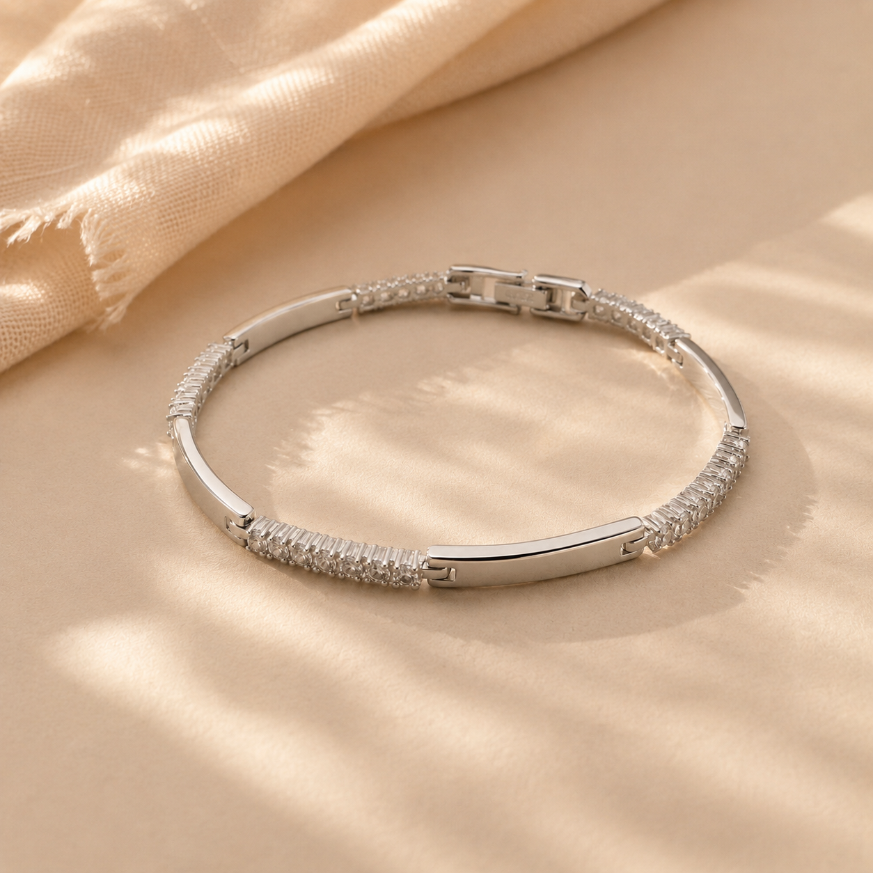 Crystal Row Bracelet