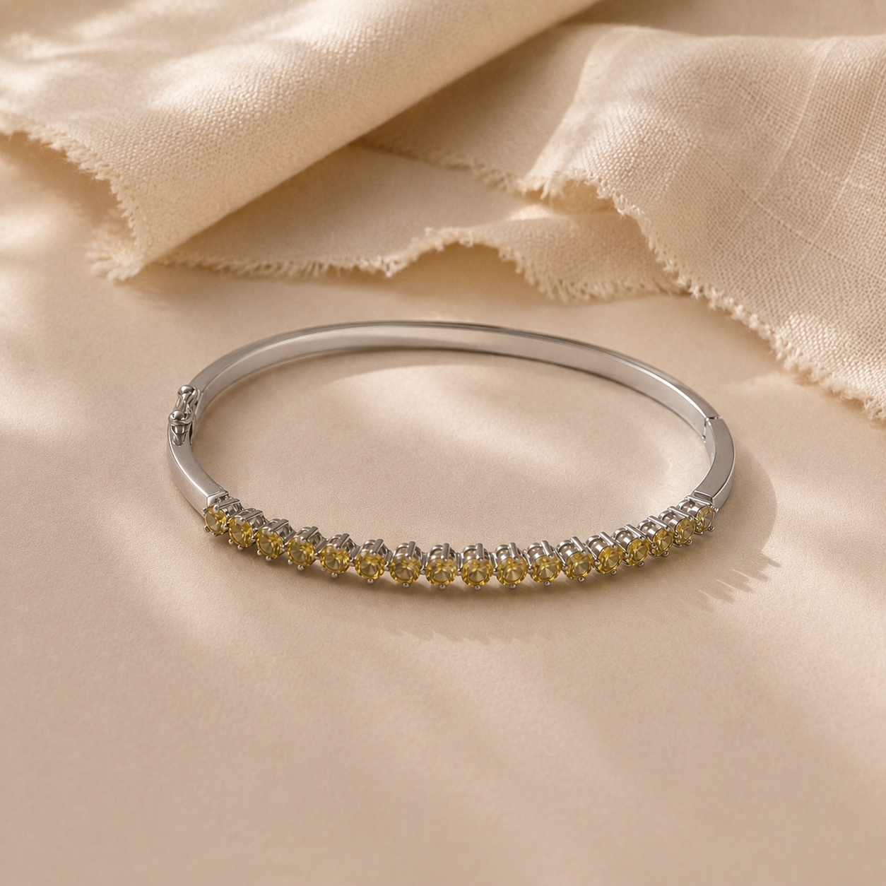 Citrine Glow Bangle