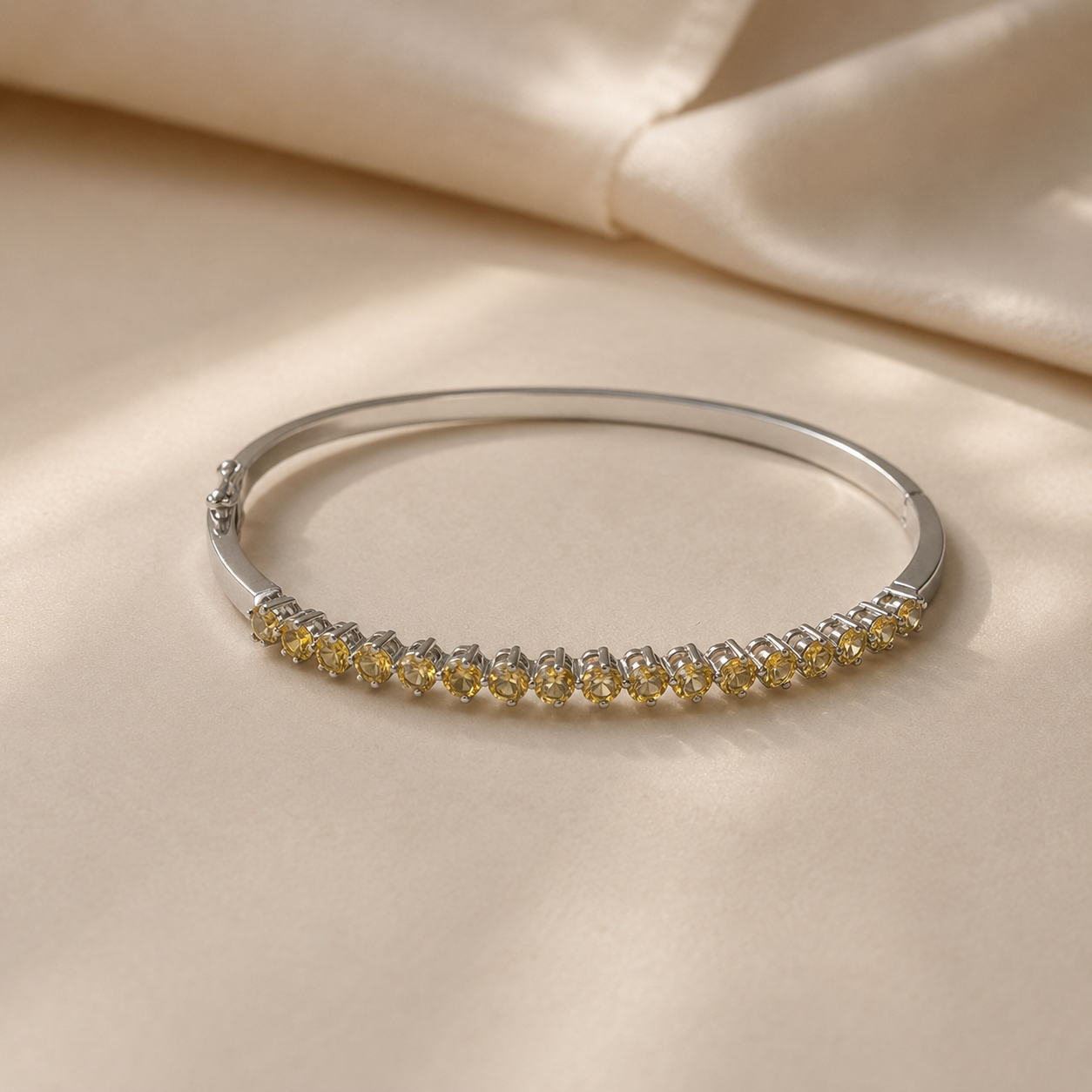 Citrine Glow Bangle