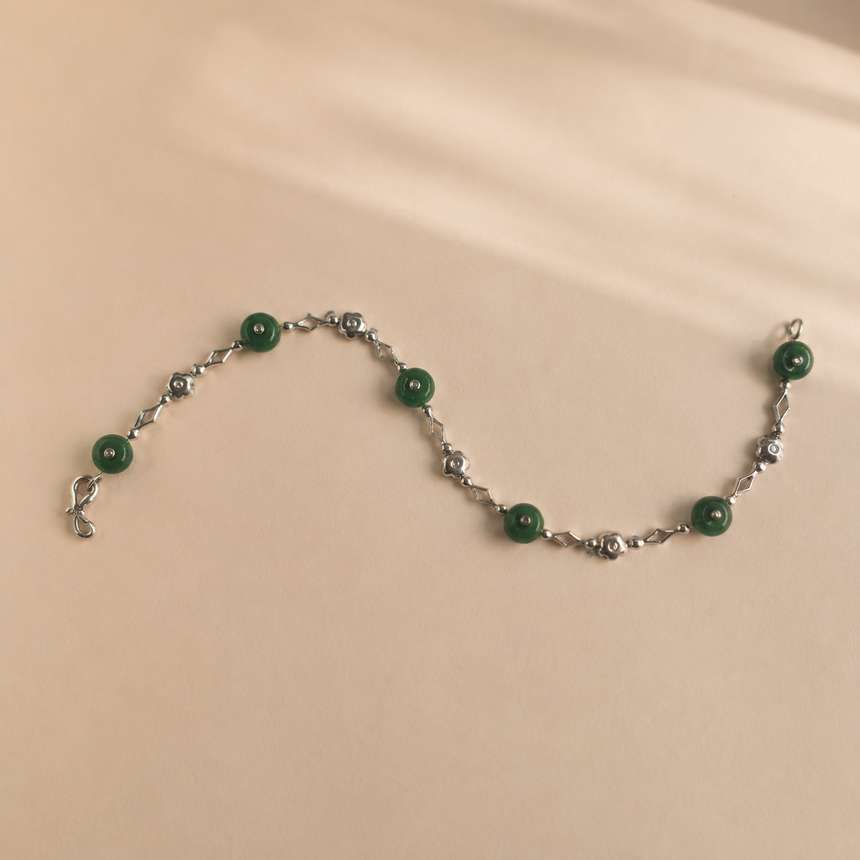 Jade Line Bracelet