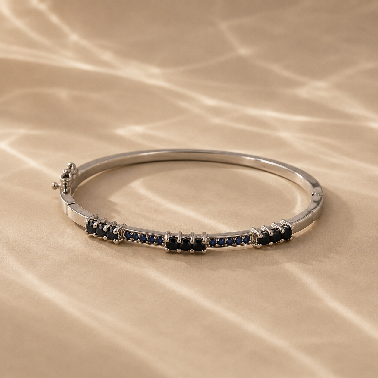 Sapphire Mist Bangle