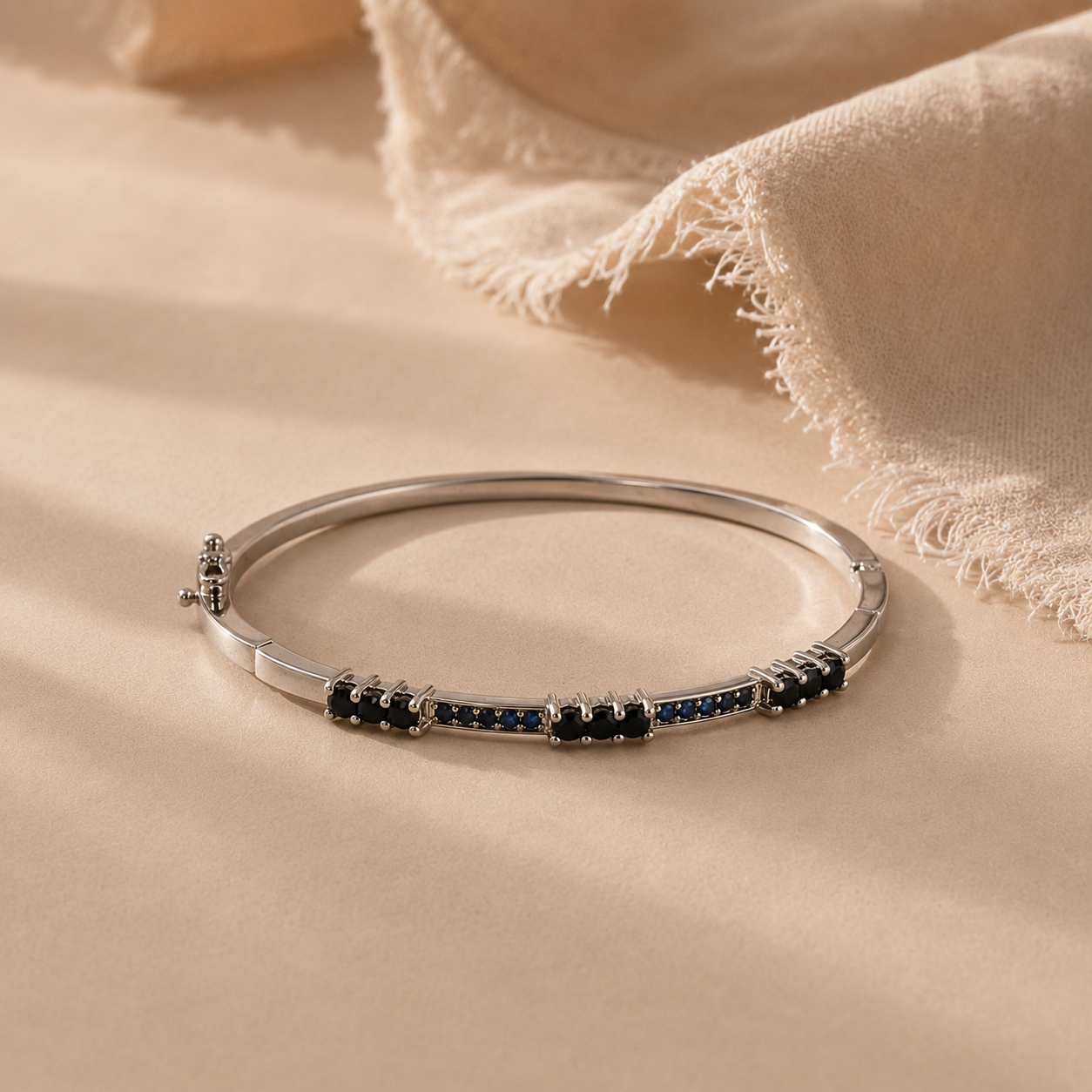 Sapphire Mist Bangle