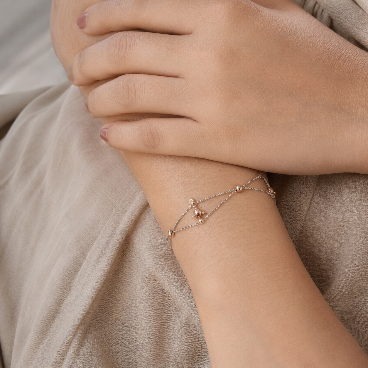 Thread Chain Bracelet
