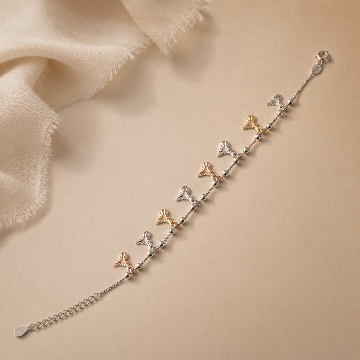 Charm Circle Bracelet