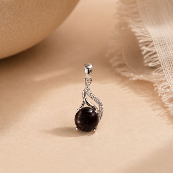 Pink Tourmaline Cluster Charm