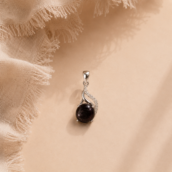 Pink Tourmaline Cluster Charm