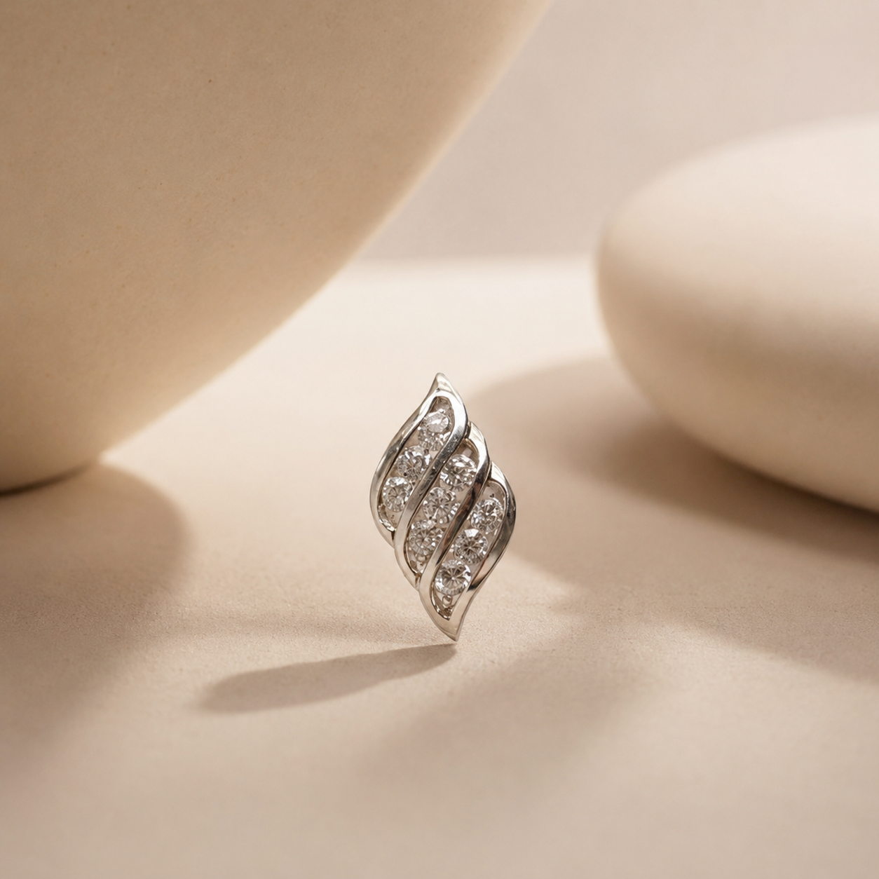 Pavé Dome Charm