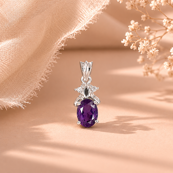 Amethyst Trio Charm