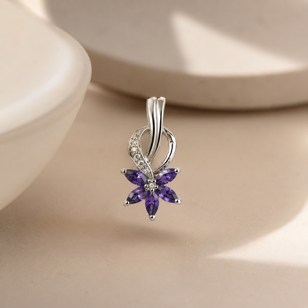 Amethyst Vine Charm