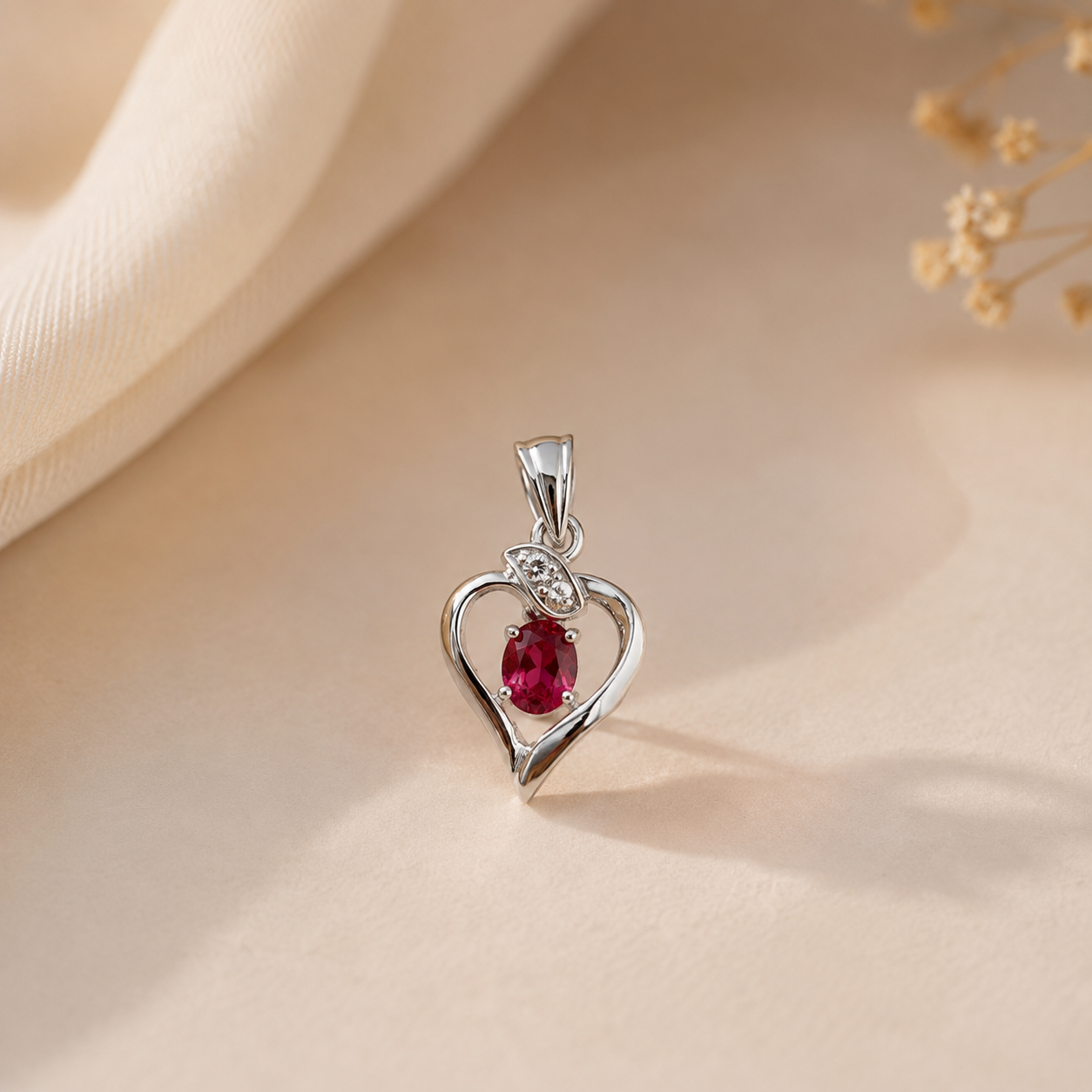 Pink Cluster Charm