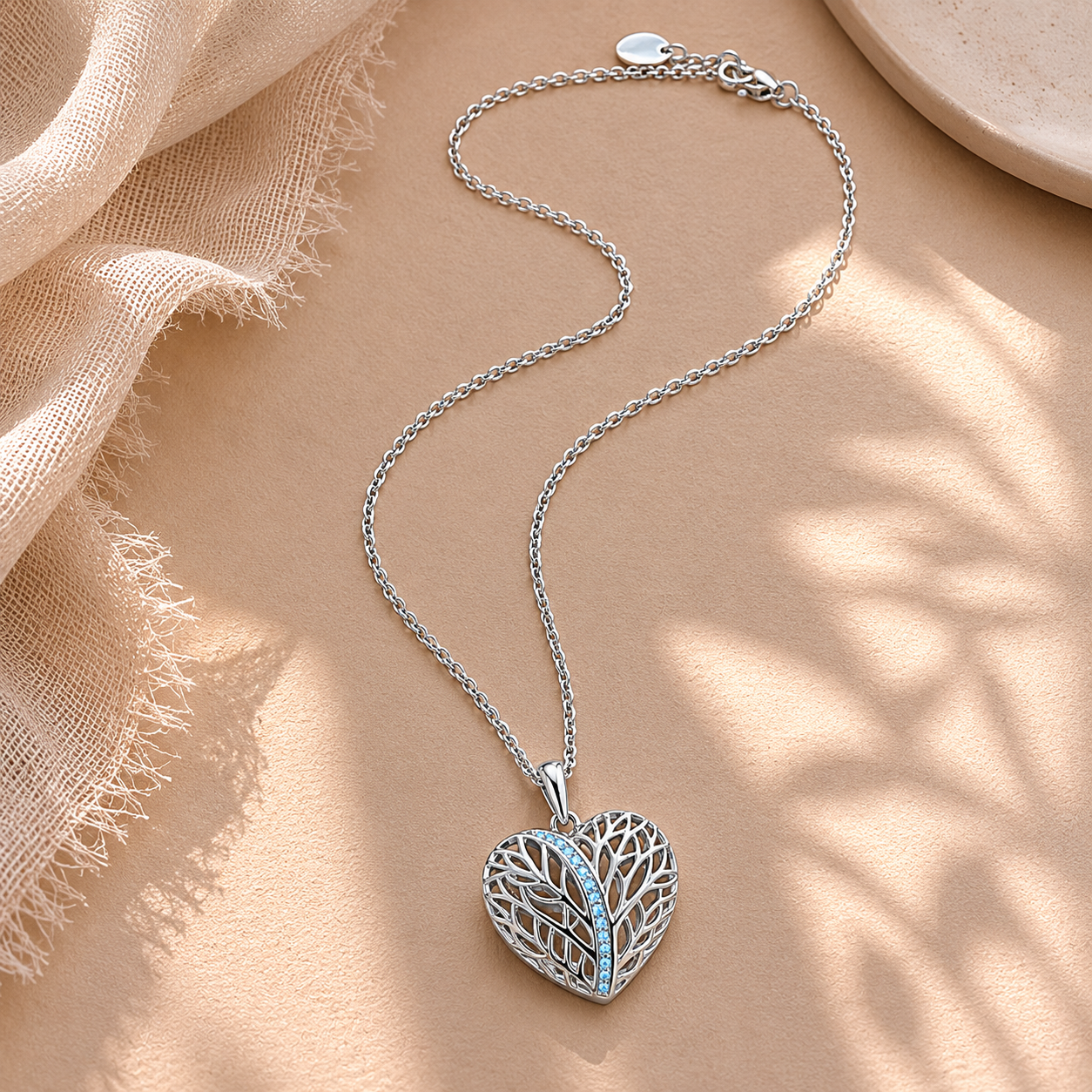 Aqua Orbit Necklace