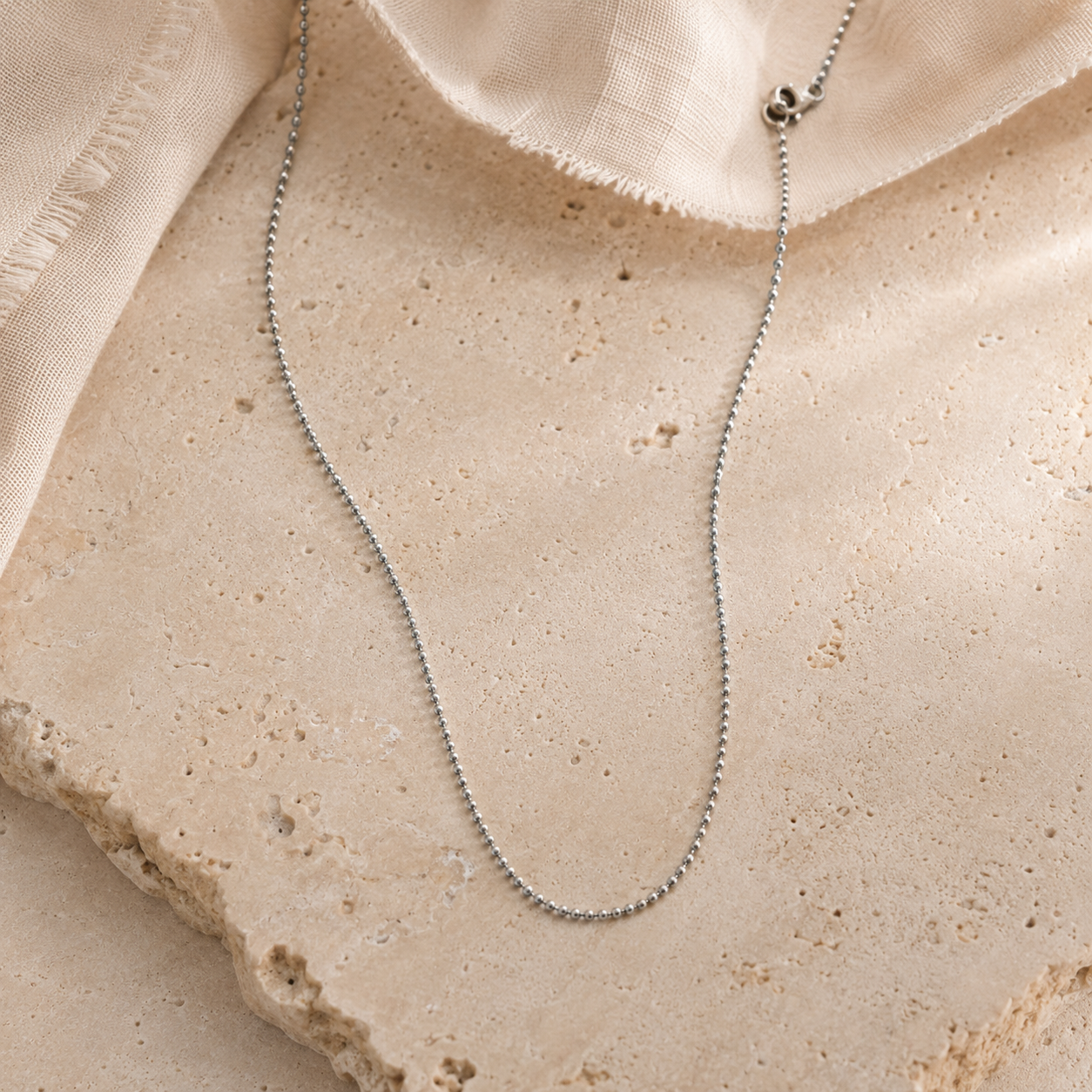 Silk Chain Necklace