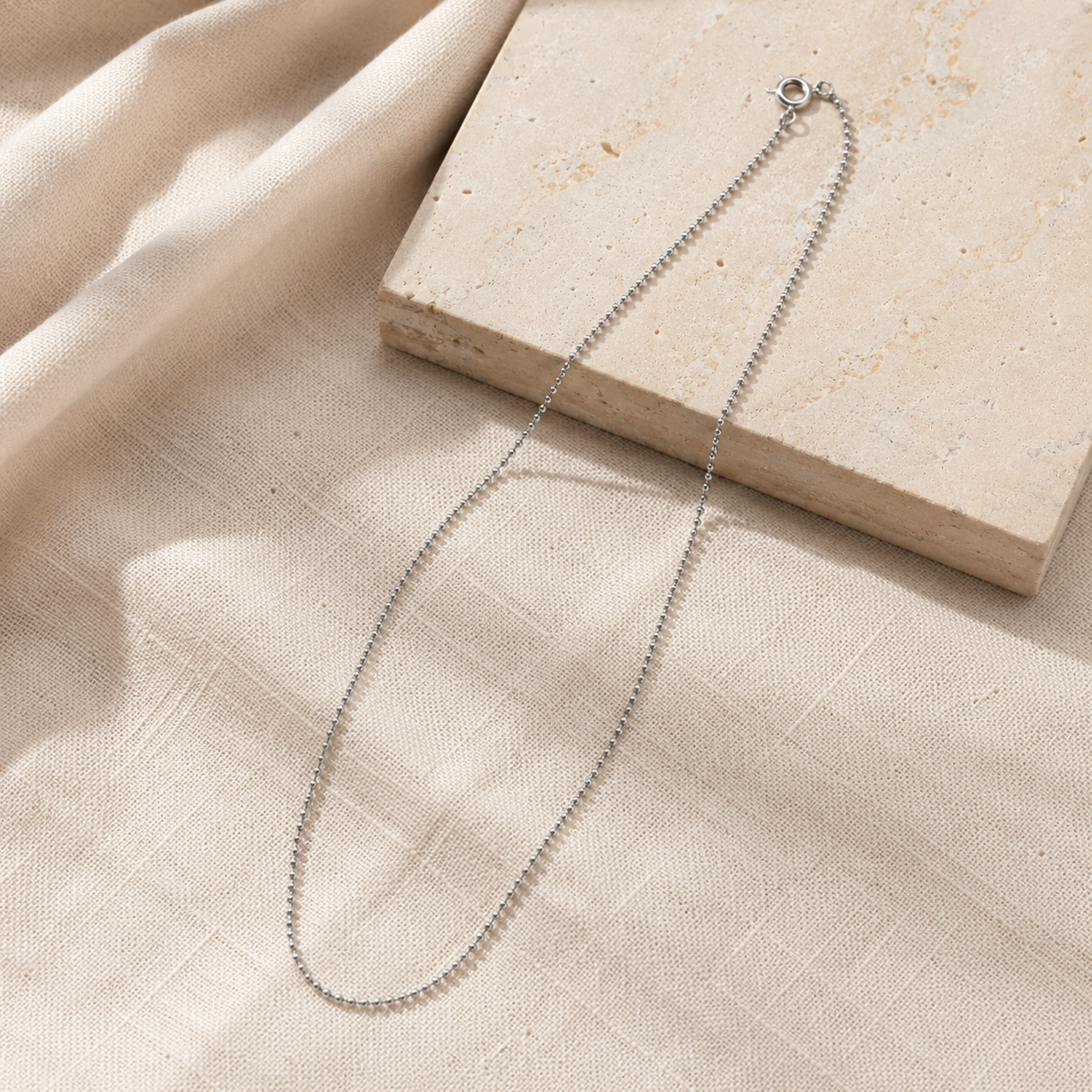 Silk Chain Necklace