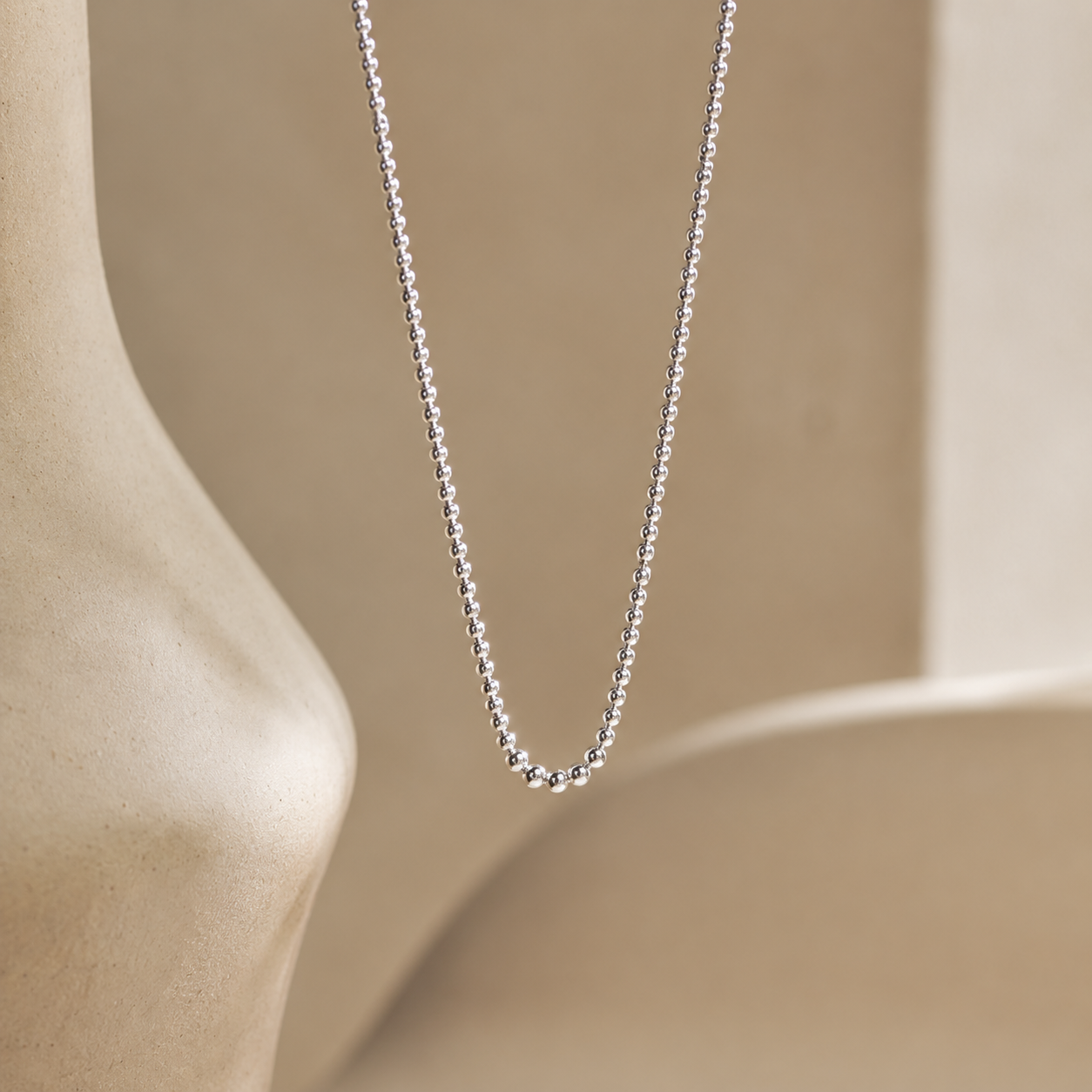 Silk Chain Necklace