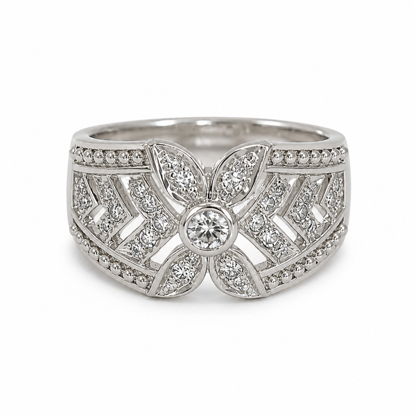 Celeste Bloom Statement Ring