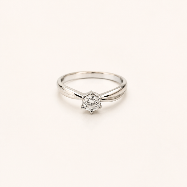 Celestia Solitaire Ring