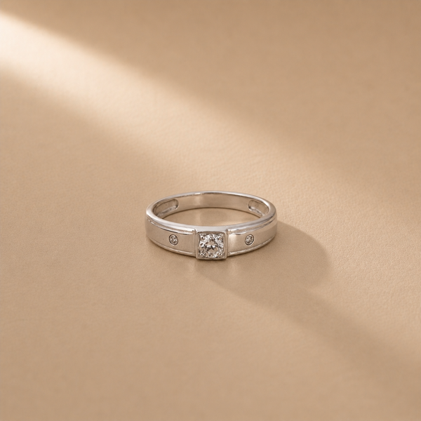 Astra Solitaire Band Ring