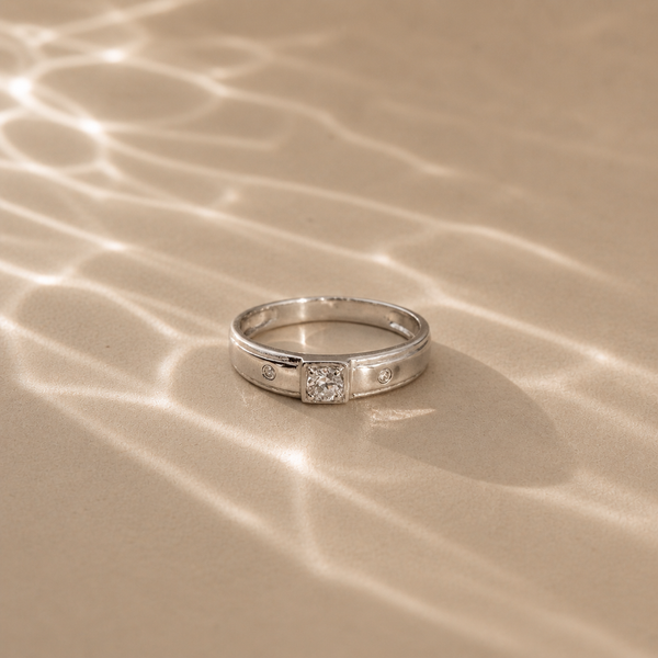 Astra Solitaire Band Ring