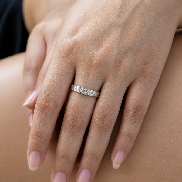 Astra Solitaire Band Ring