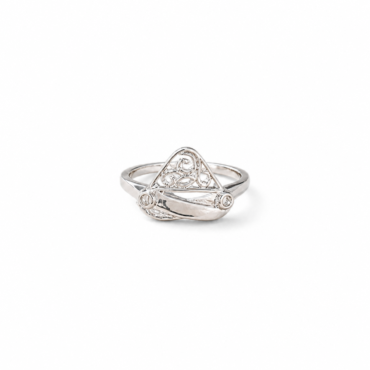 Celeste Filigree Statement Ring