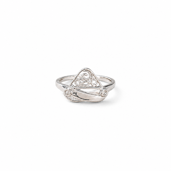 Celeste Filigree Statement Ring