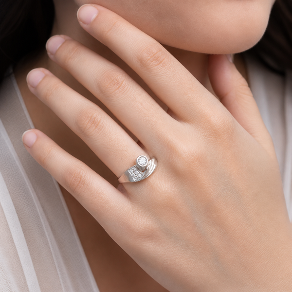 Aurielle Statement CZ Ring