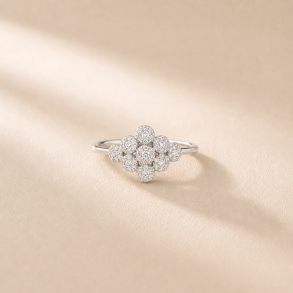 Celeste Bloom CZ Ring