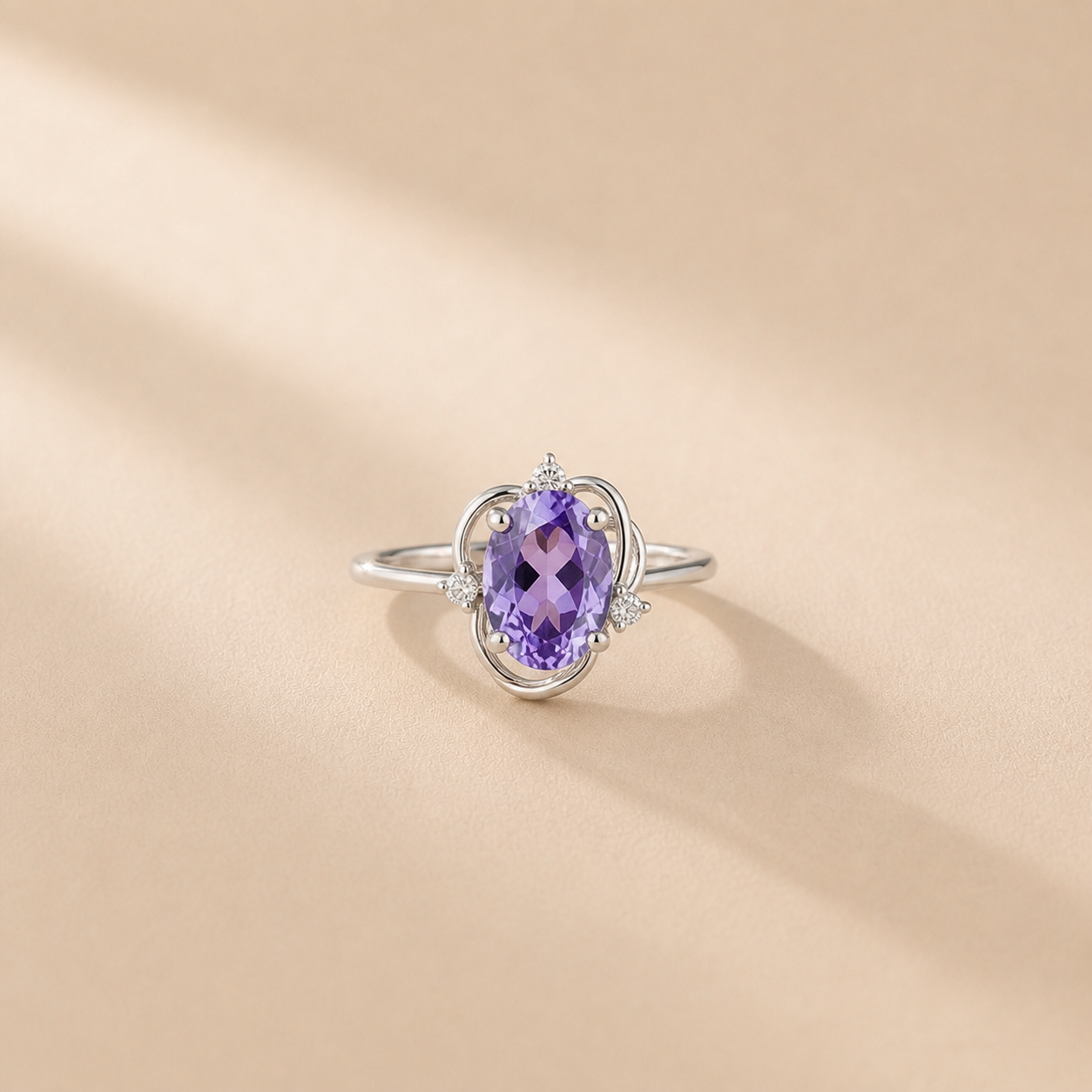 Amora Violet Ring