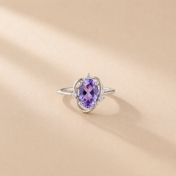 Amora Violet Ring