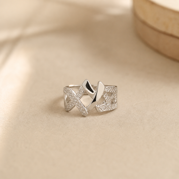 Liora Crisscross Ring