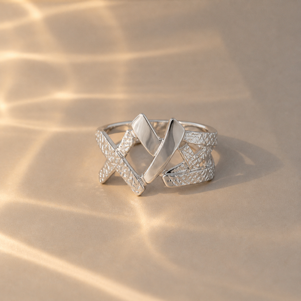 Liora Crisscross Ring