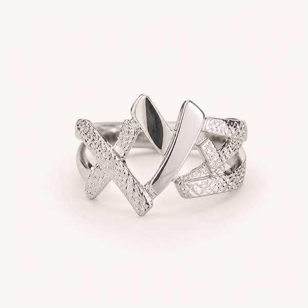 Liora Crisscross Ring
