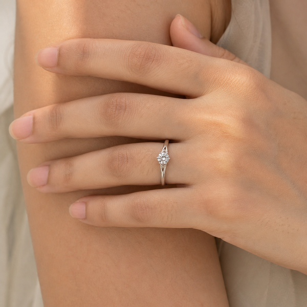 Celestia Solitaire Ring