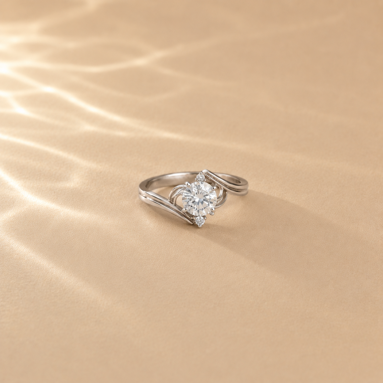 Celeste Swirl Ring