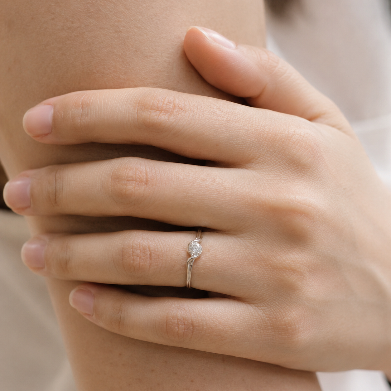 Celeste Wave Ring