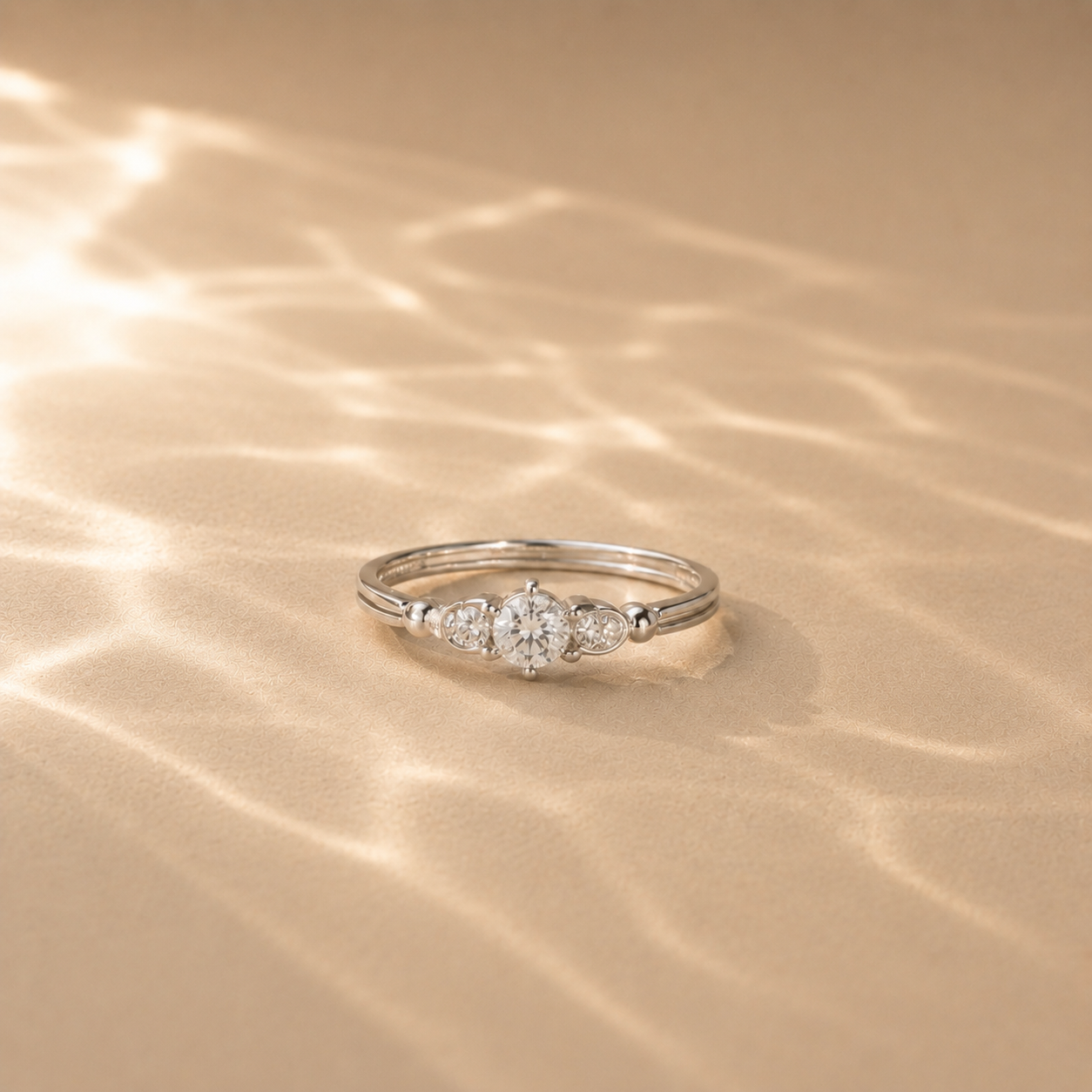 Celestia Trio Spark Ring