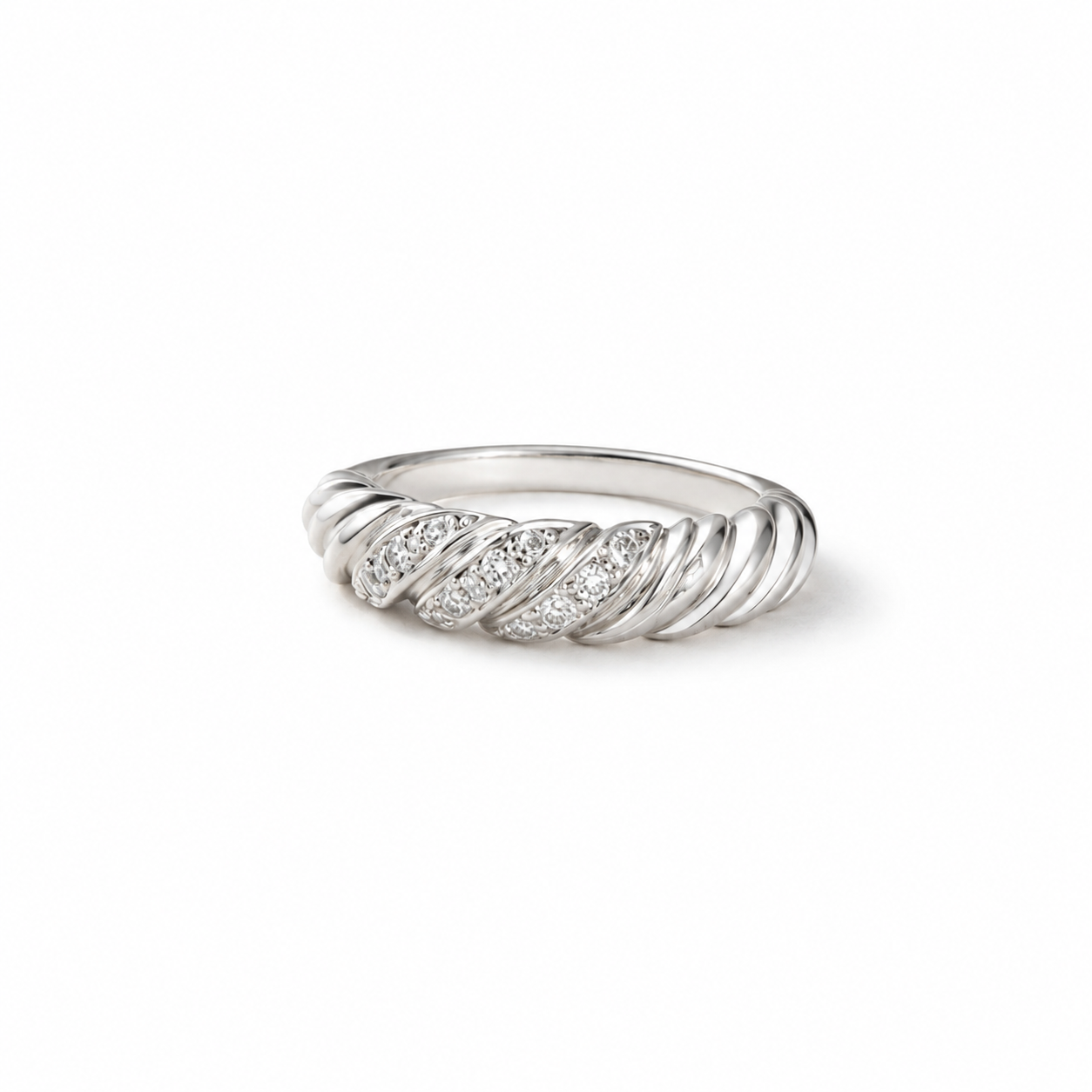 Celeste Twist Band Ring
