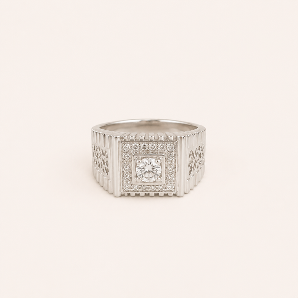 Regal Square Signet Ring