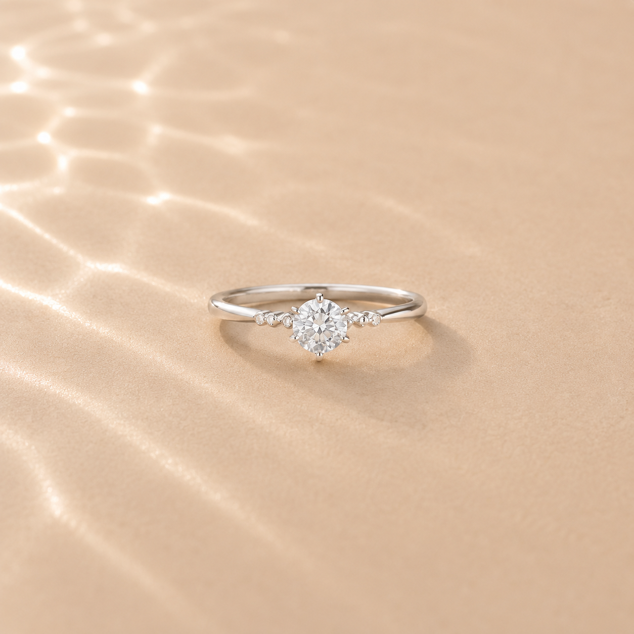 Celeste Solitaire Ring