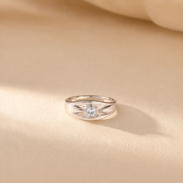 Nova Beam CZ Ring