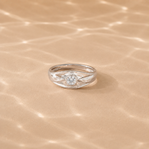 Nova Beam CZ Ring