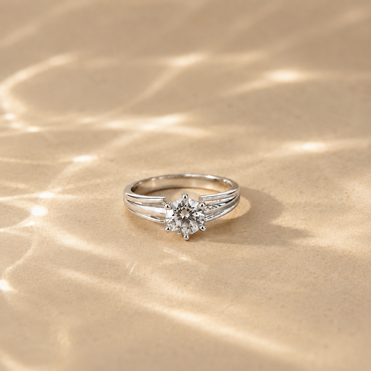 Aurielle Classic Solitaire Ring