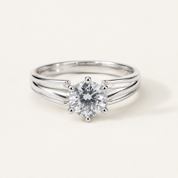 Aurielle Classic Solitaire Ring