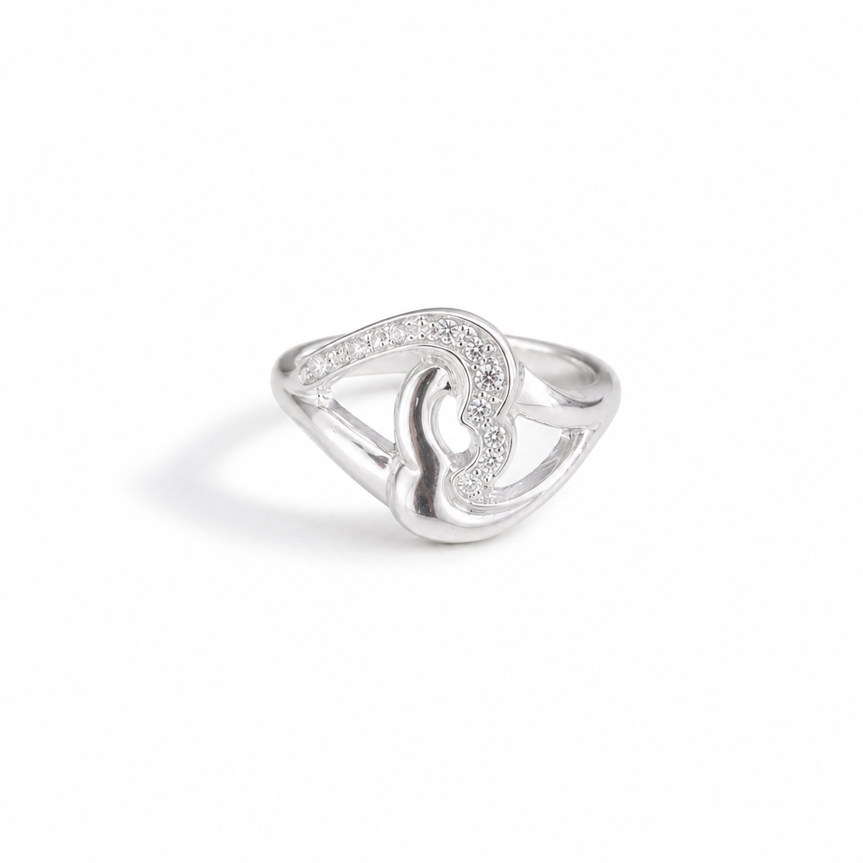 Elowen Twist Solitaire Ring