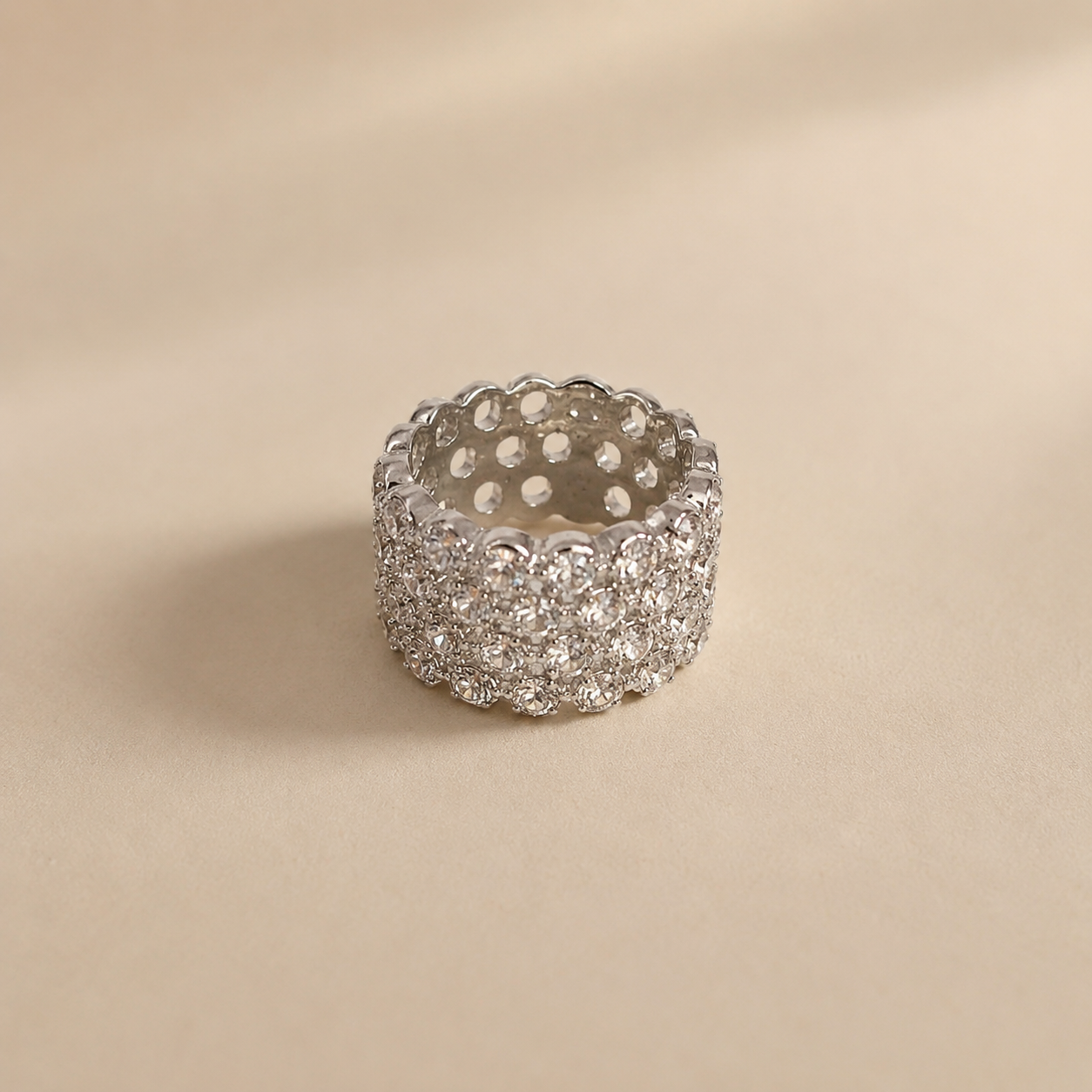 Aurielle Crystal Dome Ring
