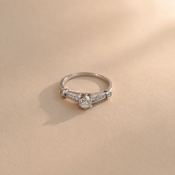Celestia Vintage Solitaire Ring