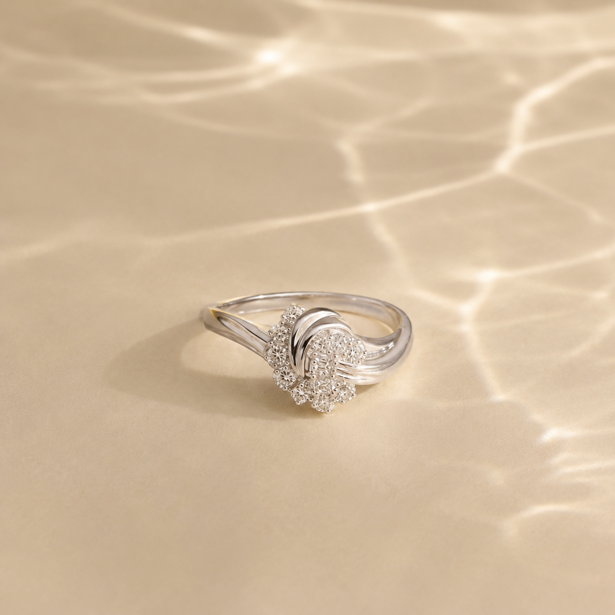 Celestia Halo Knot Ring