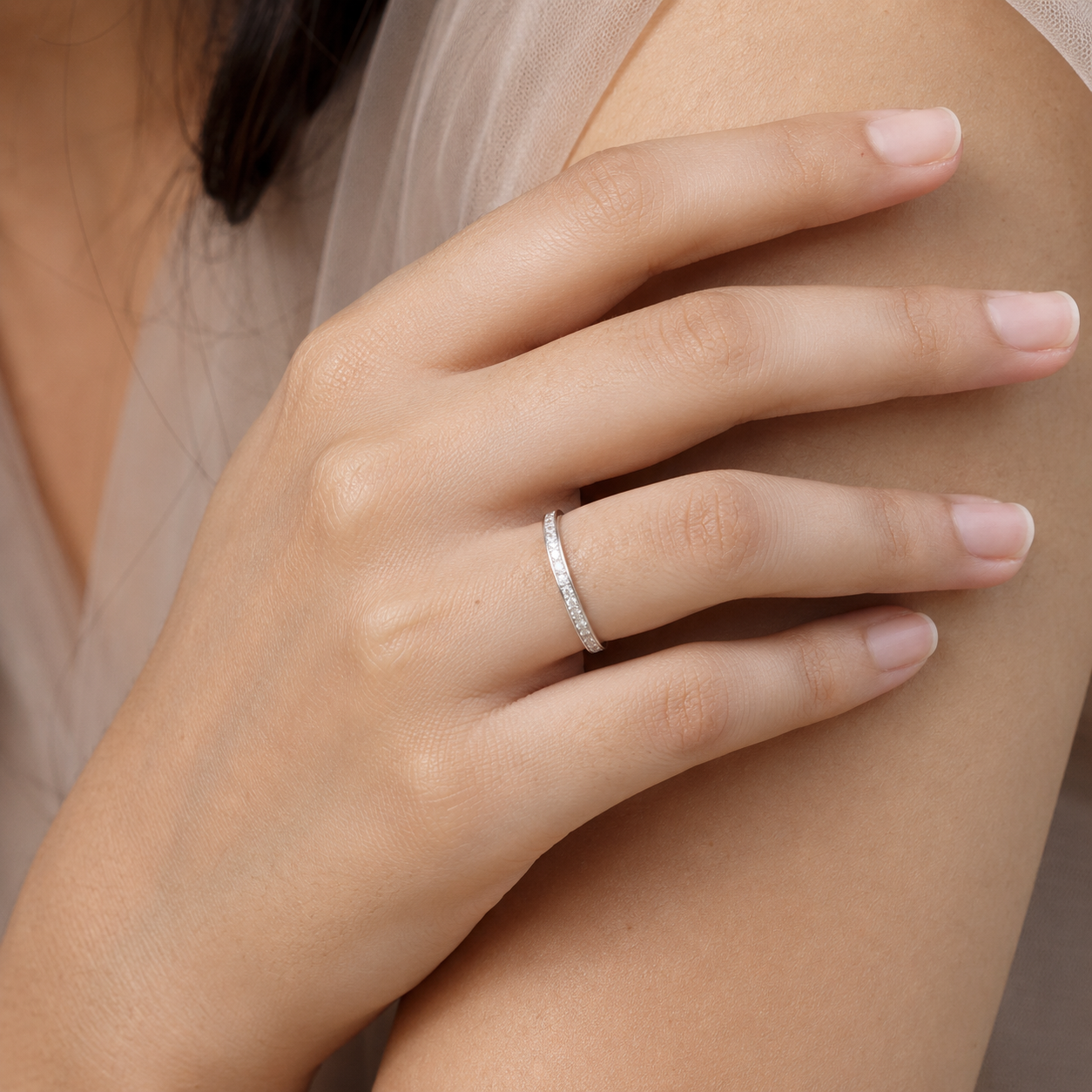 Celestia Eternity Band Ring