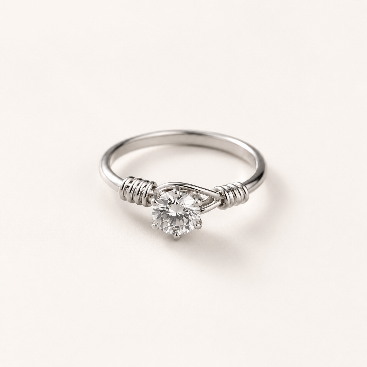 Celestia Solitaire Wrap Ring